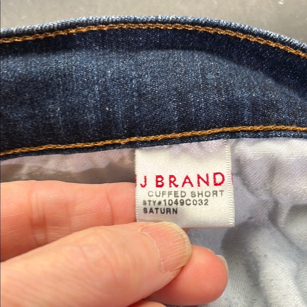 J Brand Blue Knee length Shorts - Picture 4 of 5